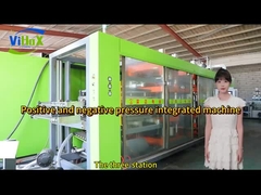 Mesin terintegrasi dengan tekanan positif dan negatif tiga stasiun