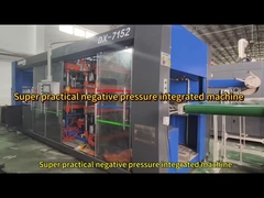 Operasi sederhana, satu tombol mulai, mudah digunakan mesin termoforming plastik