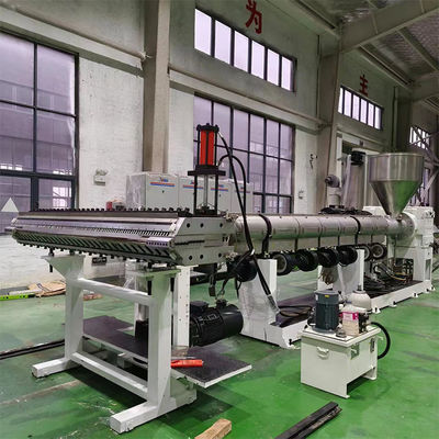 Digunakan 150 Single Screw Plastic Extrusion Machine Pvc Sheet Extrusion Line