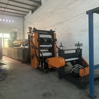 Mesin ekstrusi plastik bekas 120 sekrup kontrol PLC