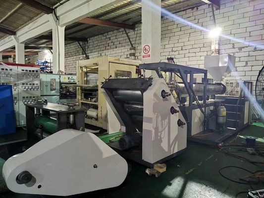 Digunakan 110 Single Screw Ps Pp Plastik Extruder