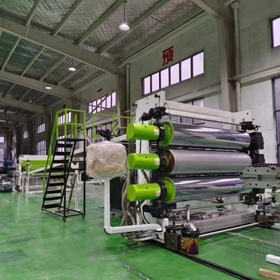Mesin ekstrusi plastik tangan kedua 150mm lembaran plat industri