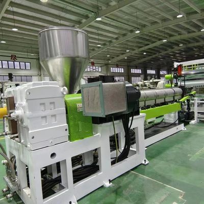 Mesin Ekstrusi Lembar Plastik 150mm Single Screw