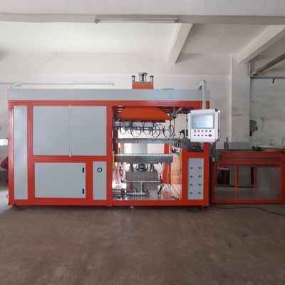 4000KG Plastik Vacuum Forming Machine Untuk 0.12mm-2.0mm