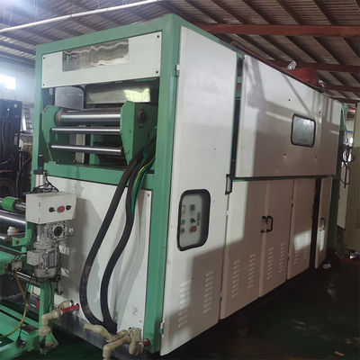 Mesin PLC Plastic Thermoforming Dengan 750 * 500mm Forming Area