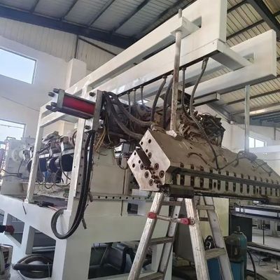 220V/380V Plastik Twin Screw Extruder dengan Servo Drive System dan 33 1 Panjang Sekrup