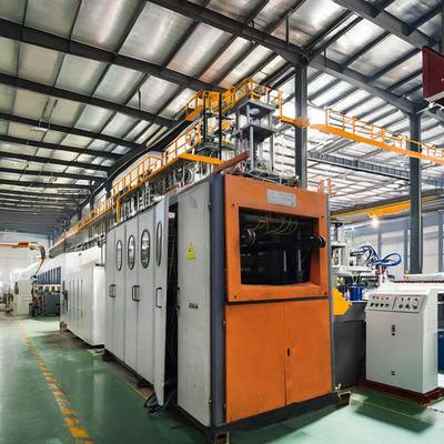 420mm Max Membentuk Kedalaman Mesin Thermoforming Plastik dengan PLC Kontrol Pemanasan Listrik 5000kg