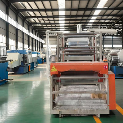 Mesin ekstruder plastik terus menerus dengan sistem pendinginan air dan pasokan listrik 380V