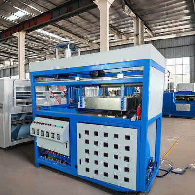 Mesin Pembentuk Vakum Plastik Berkecepatan Tinggi 5-20fpm 520kg 560*610mm Max Forming Area