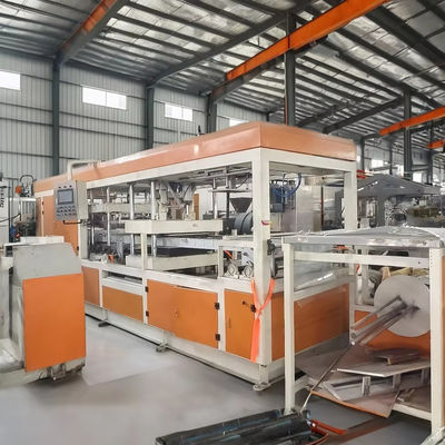120KW Daya Mesin Termoforming Plastik Otomatis dengan Max Membentuk kedalaman 120mm