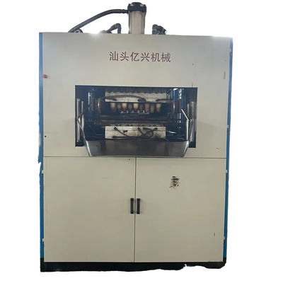 PLC Control 730*420 Mesin Thermoforming Plastic untuk produk sekali pakai pada 380V