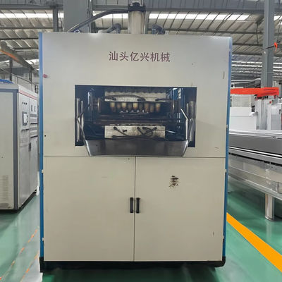 8000kg Mesin Thermoforming Plastik untuk gelas sekali pakai besar membentuk Area 750 * 430mm