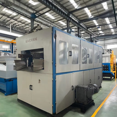 HMI Operasi Mesin Thermoforming Plastik Daya Motor 11kw Mesin pembuatan cangkir sekali pakai