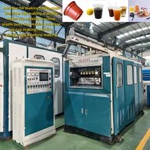Mesin Thermoforming Plastik hemat energi dengan Max Forming 340mm
