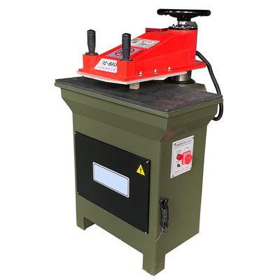 Mesin pemotong hidraulik 12T Mesin pemotong film plastik dengan permukaan kerja bawah 400*800mm