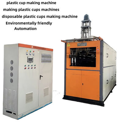 Mesin pembuatan cangkir plastik otomatis digunakan mesin untuk membuat cangkir plastik mesin thermoforming plastik