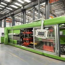 Mesin Thermoforming yang digunakan untuk membuat baki plastik di PPPPS Jenis Mesin Thermoforming Plastik