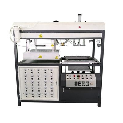 Manual kecil Blister Membentuk Mesin Vakum dengan Max Produksi Kecepatan 240 Kali / jam dan Pemanasan Daya 12,5kw