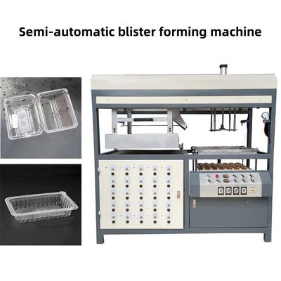 China Thermoforming Vacuum Machine Mesin Thermoforming Kecil untuk Plastik Untuk PET Container