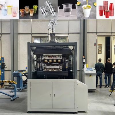 Kinerja biaya tinggi Mesin Thermoforming cangkir plastik mesin pembuatan cangkir plastik sekali pakai