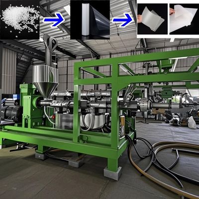 Penjimatan energi dan ramah lingkungan Plastik Sheet Extruder