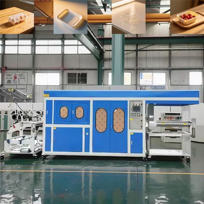 Mesin Pembuat Piring Plastik Sekali Pakai Otomatis Penuh