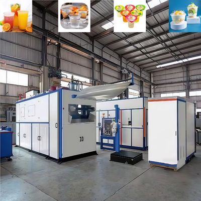 Mesin Pembuat Pot Bunga Plastik Bekas Otomatis Penuh