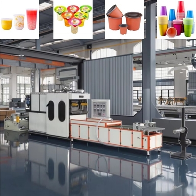 Mesin Thermoforming Cangkir Plastik Otomatis Penuh